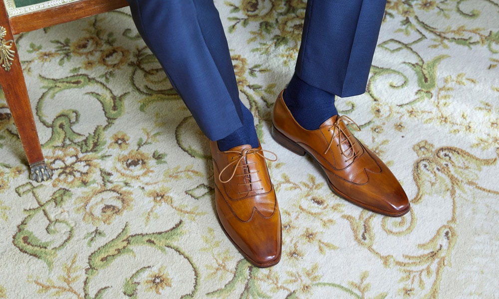 Des souliers de luxe Joseph Malinge respectant des engagements de qualité et confort